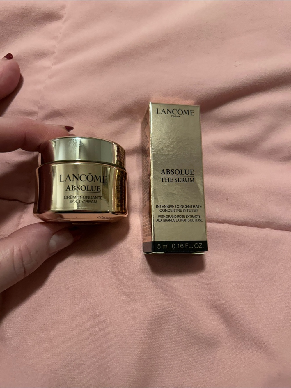 Absolue Gold Restorative Cream & Serum Duo (Gold) New